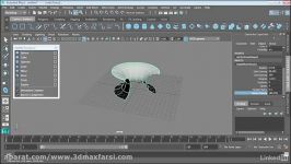 آموزش کار مدلسازی نوربز مایا maya NURBS primitives