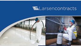 Concrete Repair to building by Larsen Contracts