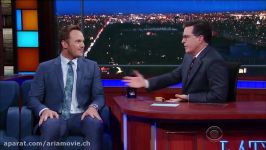 حضور Chris Pratt در برنامه The Late Show with Stephen