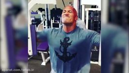 HOLIDAY LIFT  Working Out With Dwayne The Rock Johnson