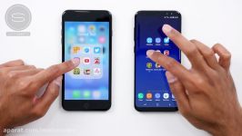 Galaxy S8 vs iPhone 7 Plus SPEED Test Exynos