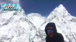 فیلم کوهنورد ایرانی در مسیر صعود قله اورست