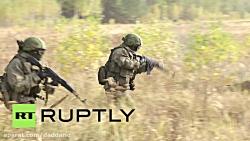 تمرینات نیروهای ویژه روسیه برای دفع حملات داعش در سوریه
