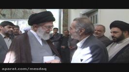 دیدار مرحوم سید علی اکبر پرورش آیت الله خامنه ای