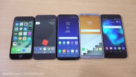 Samsung Galaxy S8 vs LG G6 vs Huawei P10 vs Google Pixel vs iPhone 7  Speed Comparison