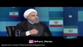 روحانی رقبای خود رابه خشونت متهم کرد