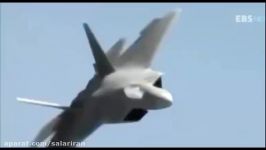 شبیه سازی داگ فایت بین F 22 Raptor SU 47 Sukhoi