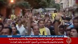 ادامه تظاهرات در مصر به نفع مرسی ضد کودتا