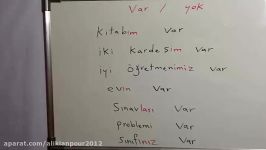 آموزش زبان ترکی استانبولی آموزش مکالمه ترکی استانبولی