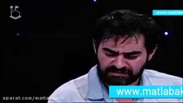 گریه بازیگر معروف کشورمان در برنامه زنده تلویزیونی