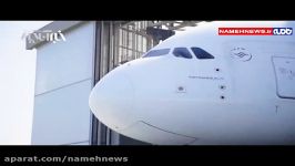 وقتی پورشه، ایرباس A380 را بکسل می کند