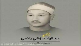 الشیخ عبدالواحد زکی راضی