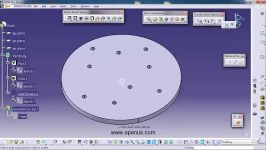 آموزش کتیا Catia  دستور مقیاس دهی به مدل Scaling در محیط پارت Part design