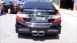 اخبار خودرو  صدای اگزوز  Honda Civic