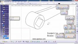 آموزش کتیا Catia  ایجاد نمای Detail View در محیط نقشه کشی Drafting