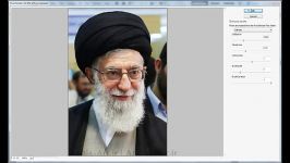 آموزش ساخت پوستر پرتره امام خامنه ای  قسمت اول