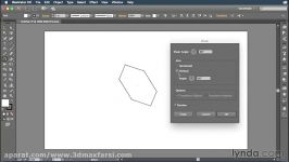 آموزش ویرایش آبجکت نرم افزار ایلاستریتر Illustrator transforming objects