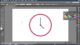 آموزش چرخش آبجکت های ایلاستریتر Illustrator Rotating objects