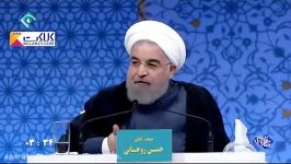 حمله تند حسن روحانی به قالیباف رئیسی آقای قالیباف شما همیشه طرحت لوله کردن بود