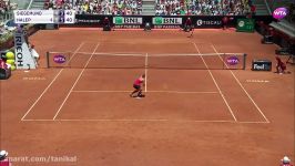 2017 Internazionali BNL dItalia Second Round  Simona Halep vs Laura Siege