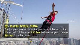 Top 10 Highest Bungee Jumps In The World  Pastimers