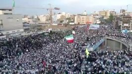 هلی شاتی جدید جمعیت چند صدهزار نفری میدان شهدا مشهد