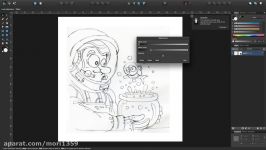 آموزش ابزار قلم در نرم افزار Affinity Designer