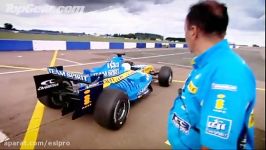 Richard drives a F1 car round Silverstone  Top Gear  BBC