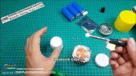 How to make a LED Flashlight using Spray Paint Can