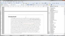 LibreOffice Writer 31 A Simple Table of Contents
