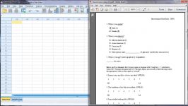 SPSS QuestionnaireSurvey Data Entry  Part 1