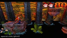 Crash Bandicoot 1 100 Part 6  Sunset Vista  Whole Hog  Koala Kong