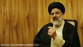 کلیپ جنجالی رئیسی خطاب به روحانی حسن روحانی امام رضا سیلی خواهد خورد 