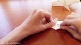 مهارت کاغذی سرگرمی ساخت یک اسباب بازی کاغذی
