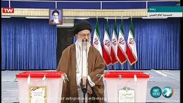 شرکت در انتخابات ریاست جمهوری شوراهای اسلامی.خامنه ای