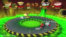 Crash Bash Walkthrough Part 20 HD 200 Warp Room 4 Toxic Dash