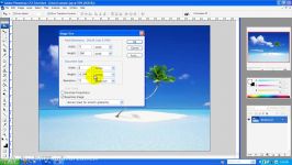 how to create small world using Polar Coordinates Photoshop CS3.mp4