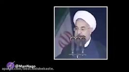 گاف شاخدار حرکت عجیب روحانی در وسط آنتن زنده دم انتخابات 96