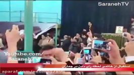 استقبال گسترده خاتمی به هنگام رای دادن نتیجه ممنوع التصویر شدن