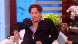 Ellen Puts Johnny Depp in the Hot Seat