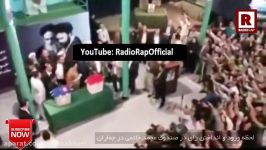 لحظه ورود انداختن رای در صندوق محمد خاتمى در جماران