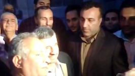 هم اكنون دكتر احمدی نژاد در میدان ٧٢ نارمك