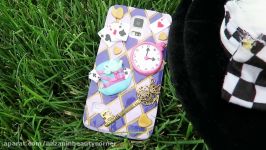 DIY Alice in Wonderland Polymer Clay Phone Case  I ♥ DIY on Go90