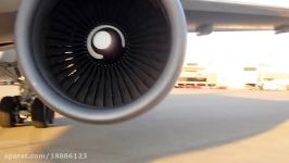 Boeing 767 300 engine startup.MOV