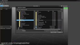 import mesh file to cryengine 5
