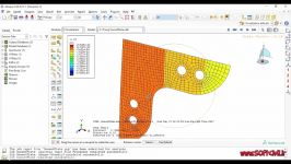 آموزش تحلیل خطی Gusset Plate گاست پلیت آباکوس