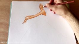 How to make fashion illustration out of pizza by Edgar Artis