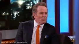 حضور Bryan Cranston در برنامه Jimmy Kimmel Live