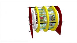 Calloway V Gate Magnetic Motor Exploded view animation Variable Speed Multi Stator