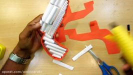 How to make a Paper Revolver that Shoots Paper Bullet Paper Gun